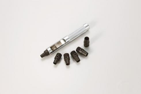 丸穴ポンチセット　小　2.0、2.3、3.1、3.5、4,4.8mm