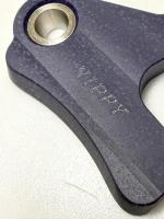 ニッピ革漉き　樹脂押え金PB215　17mm　取り寄せ送料1,650円