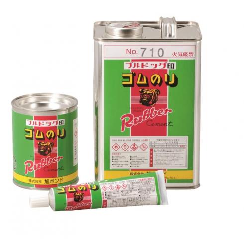 ブルドック印ゴム糊　#710　大(1500cc)、小(300cc)、ミニ(40cc)接着剤