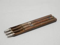 三連ハトメ抜き(3連ポンチ)  5号　1.5mm　　