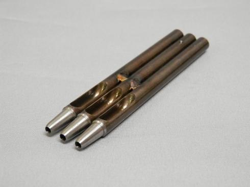 三連ハトメ抜き(3連ポンチ)  8号　2.4mm　